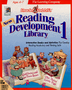 Reader Rabbit Reading Development Library 1 Cover